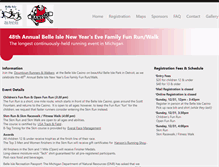 Tablet Screenshot of belleislefunrun.com